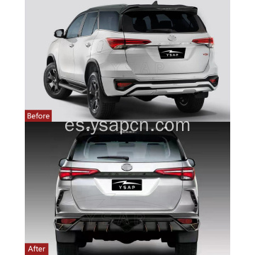 Nueva llegada 2016-2020 Kit de cuerpo de estilo Fortuner Lambo